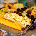 cheese and fruits wedding catering